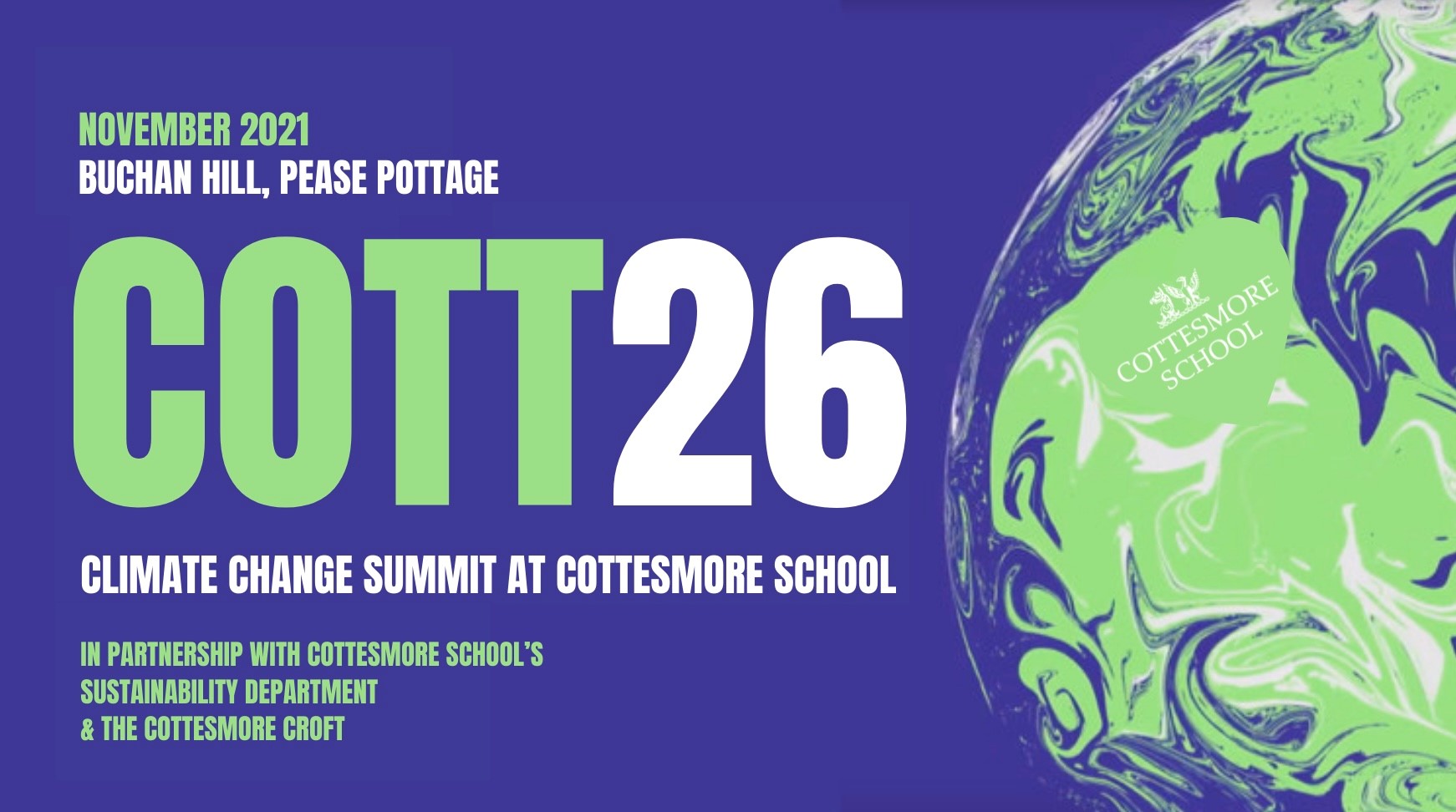 cottesmore school cott 26 november 2021 climate change summit sustainability